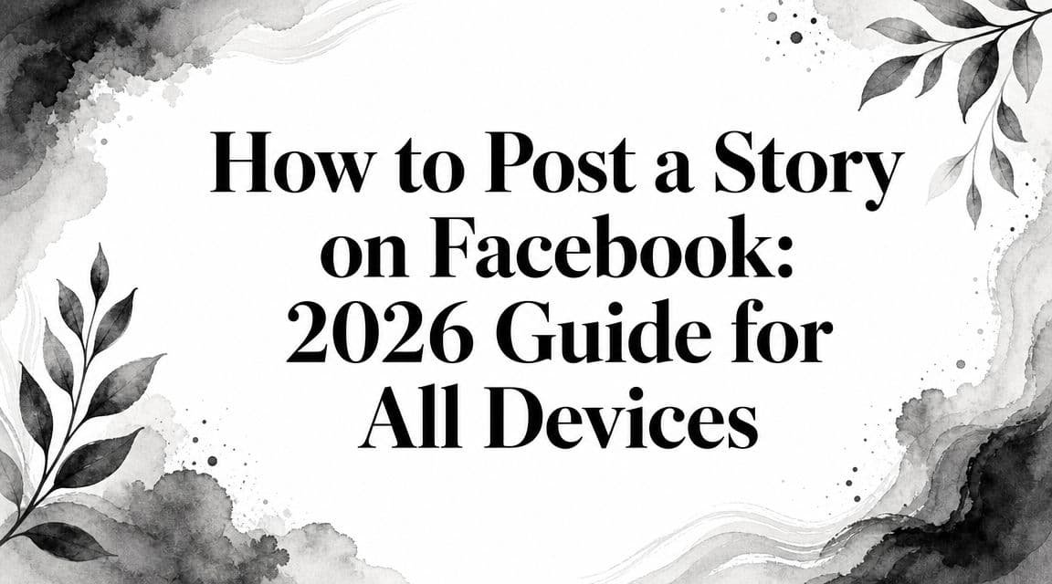 How to Post a Story on Facebook: 2026 Guide for All Devices