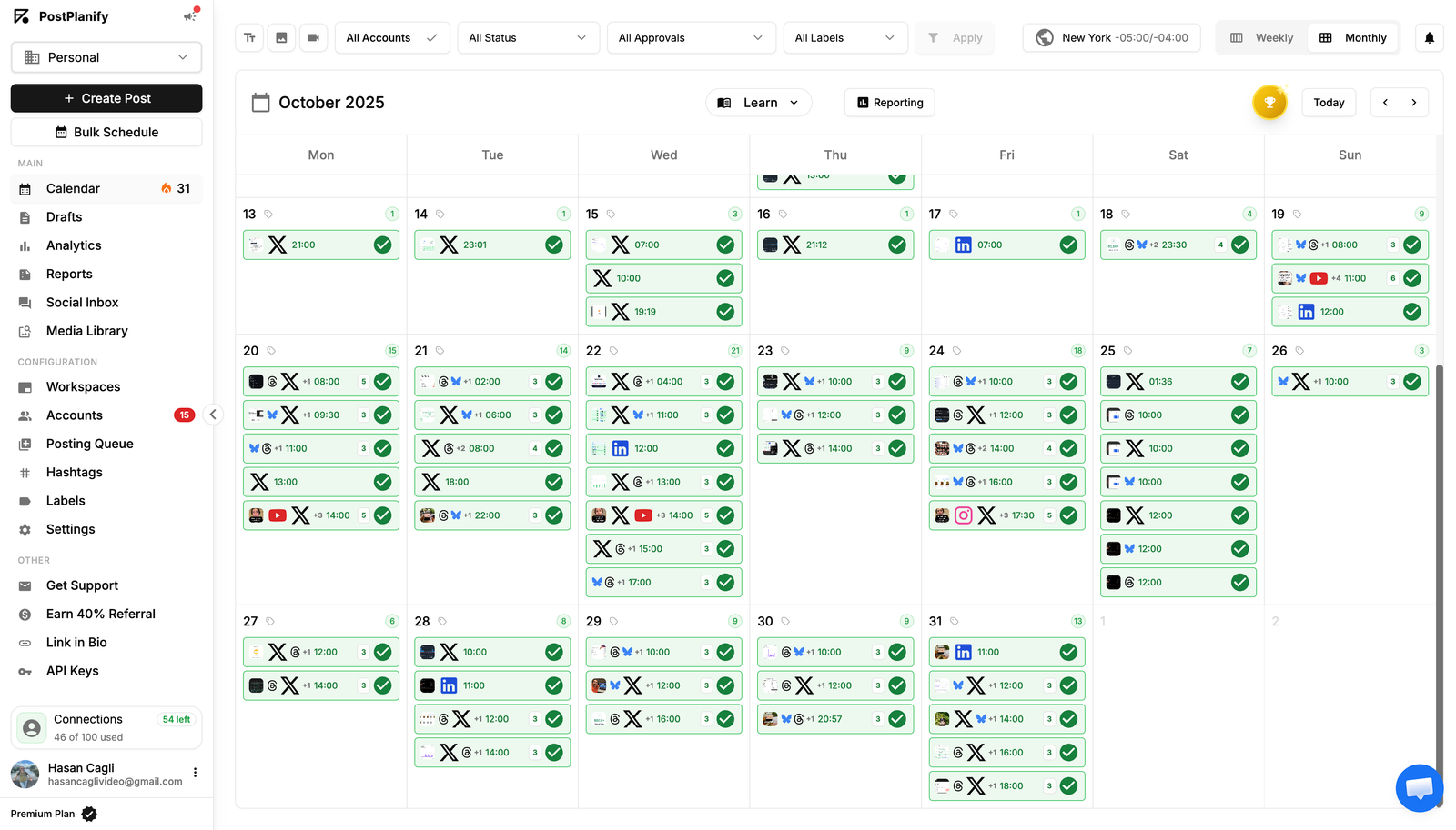 Content Calendar Demo